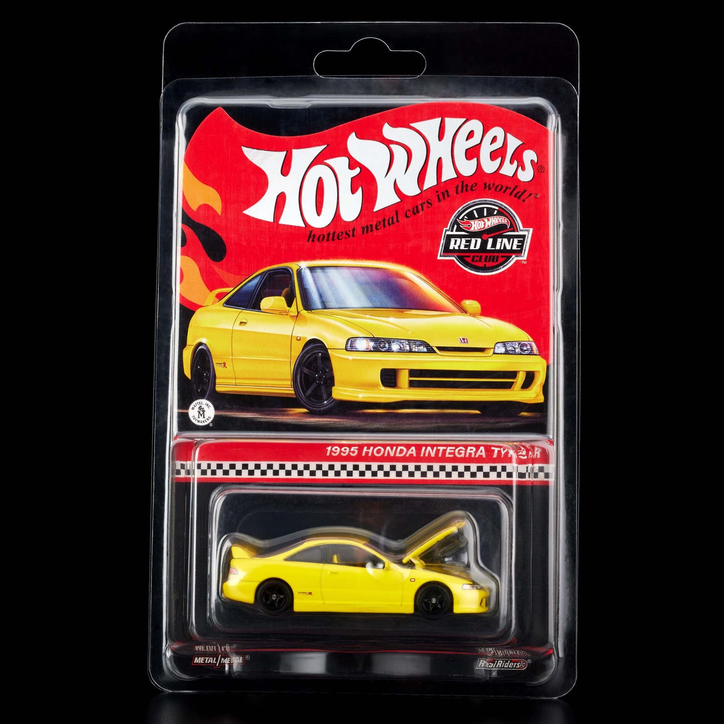 Hot Wheels Collectors
RLC Exclusive 1995 Honda Integra TYPE R Yellow