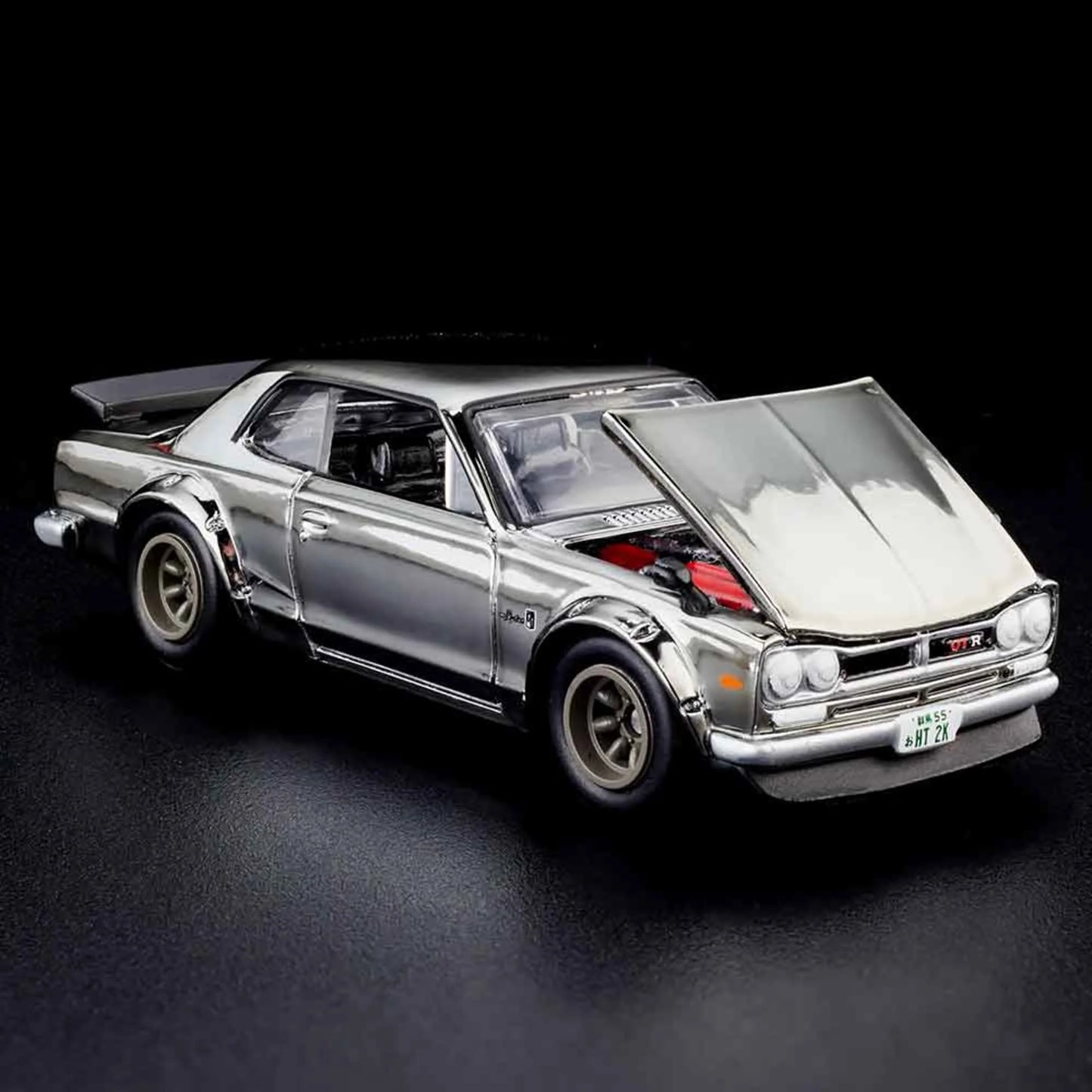 Hot Wheels Collectors
RLC Exclusive 1972 Skyline H/T 2000GT-R Chrome