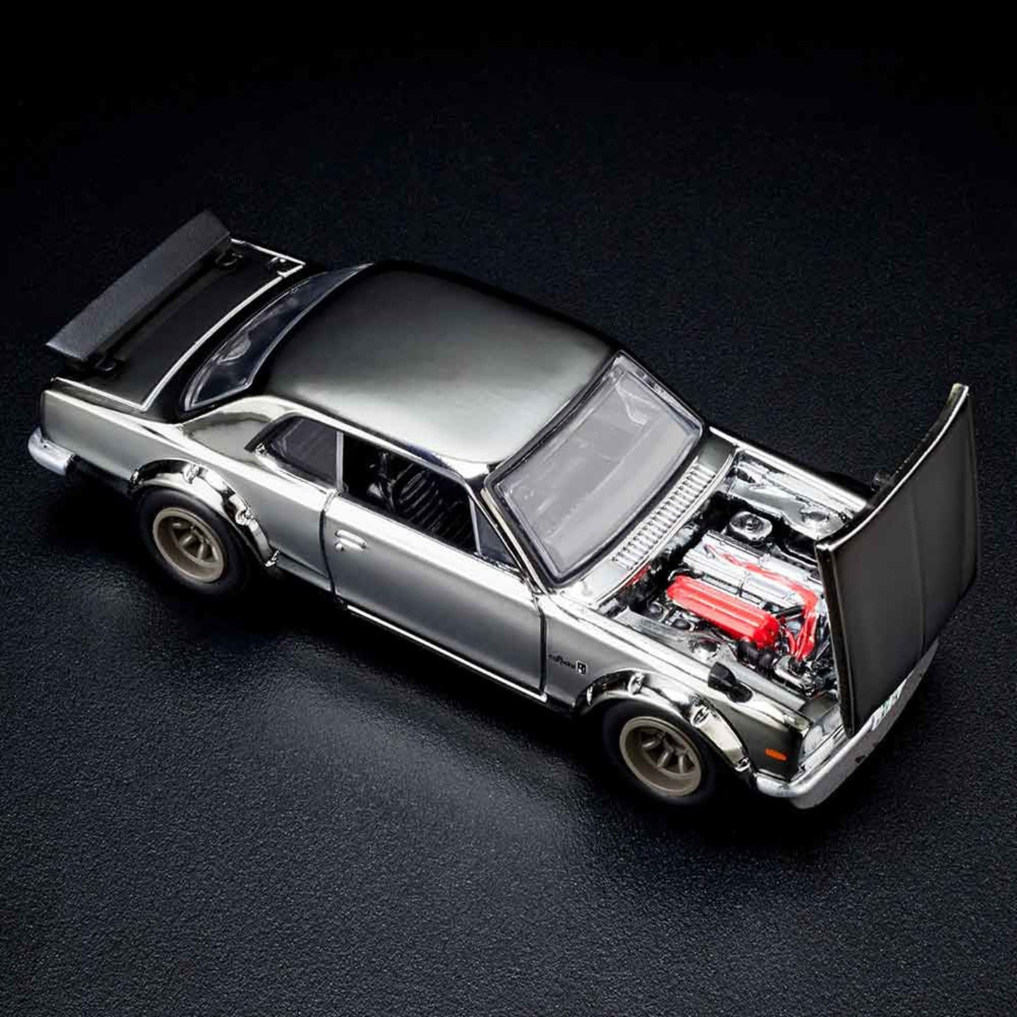 Hot Wheels Collectors
RLC Exclusive 1972 Skyline H/T 2000GT-R Chrome