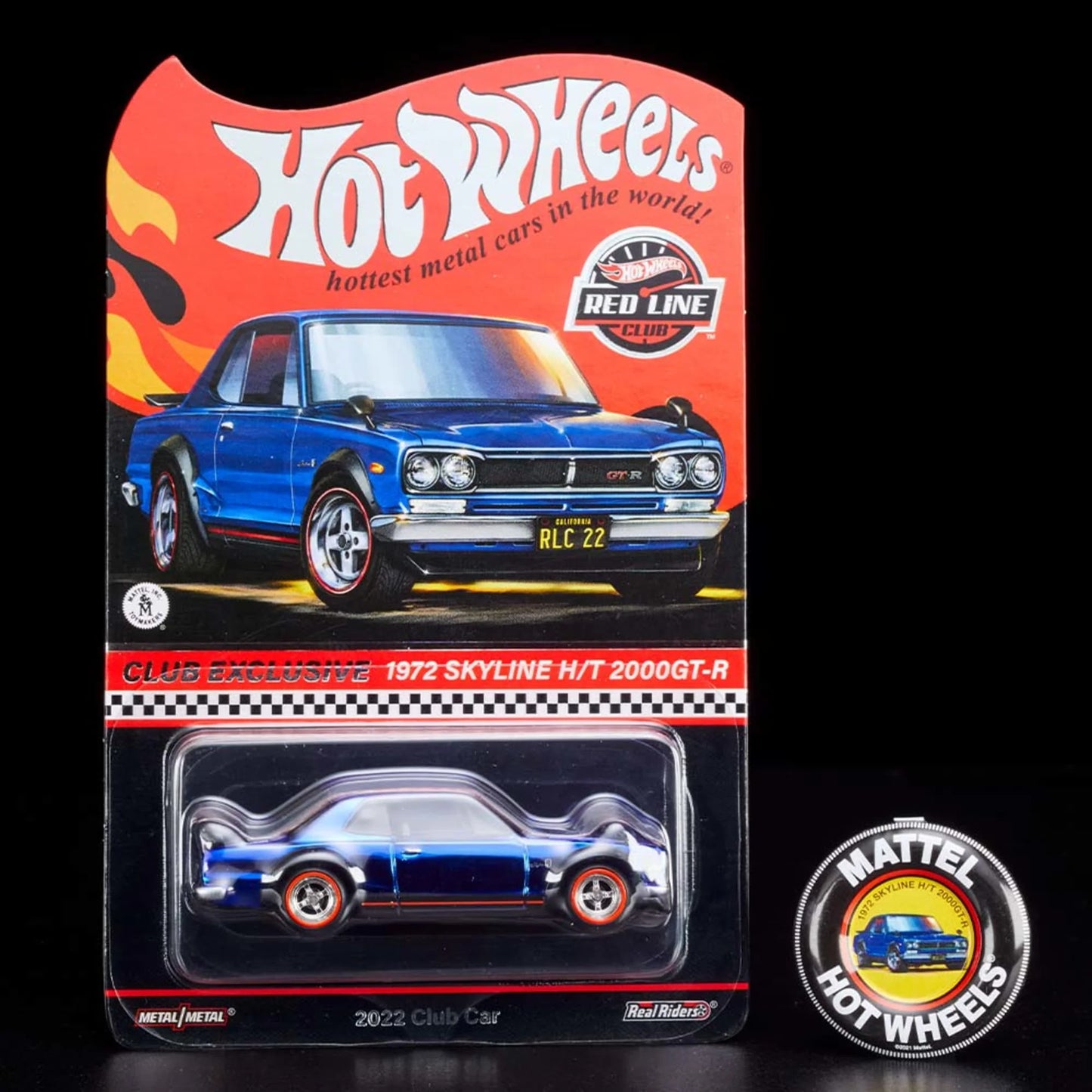 Hot Wheels Collectors
2022 RLC Membership ’72 Nissan Skyline H/T 2000 GT-R