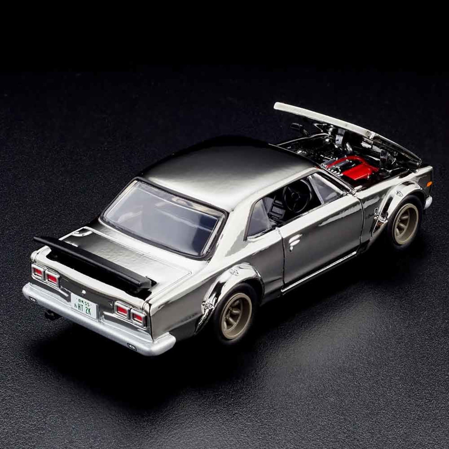 Hot Wheels Collectors
RLC Exclusive 1972 Skyline H/T 2000GT-R Chrome