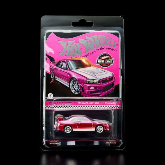 Hot Wheels Collectors
RLC Exclusive Pink Editions Nissan Skyline GT-R