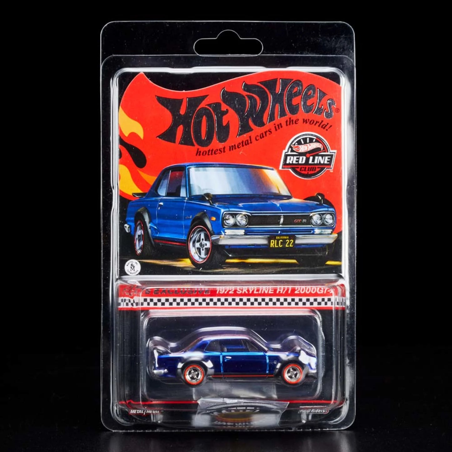 Hot Wheels Collectors
2022 RLC Membership ’72 Nissan Skyline H/T 2000 GT-R