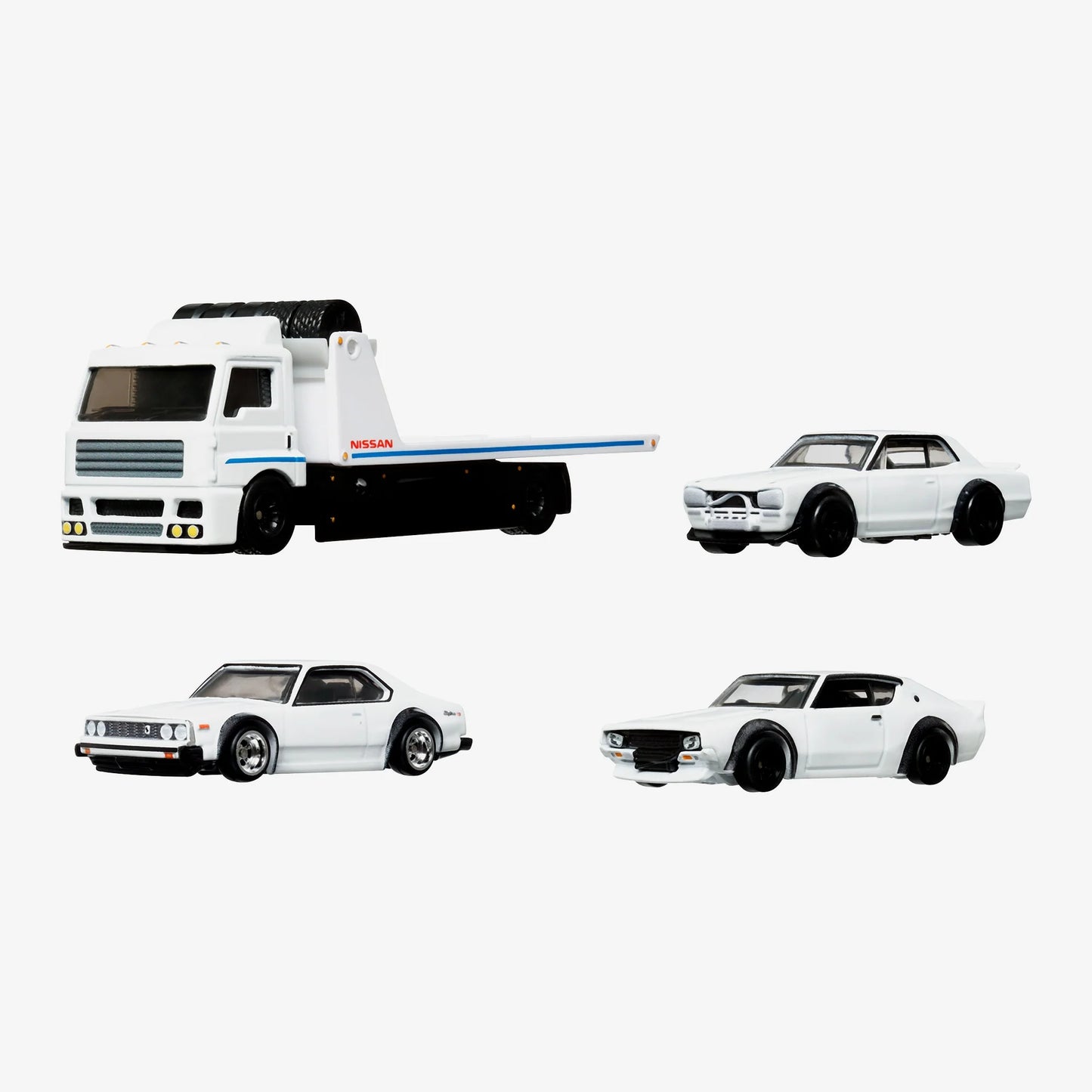 Hot Wheels Collectors
Hot Wheels Premium Collector Set, 3 Nissan Skyline Cars & 1 Transporter