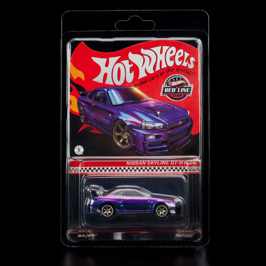 Hot Wheels Collectors
RLC Exclusive Nissan Skyline GT-R BNR34